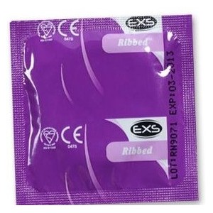 EXS Ribbed kondom 1ks