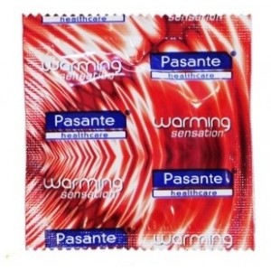 Pasante Warming kondom 1ks